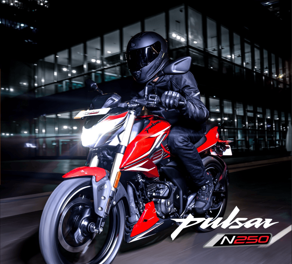 Pulsar N250 en action